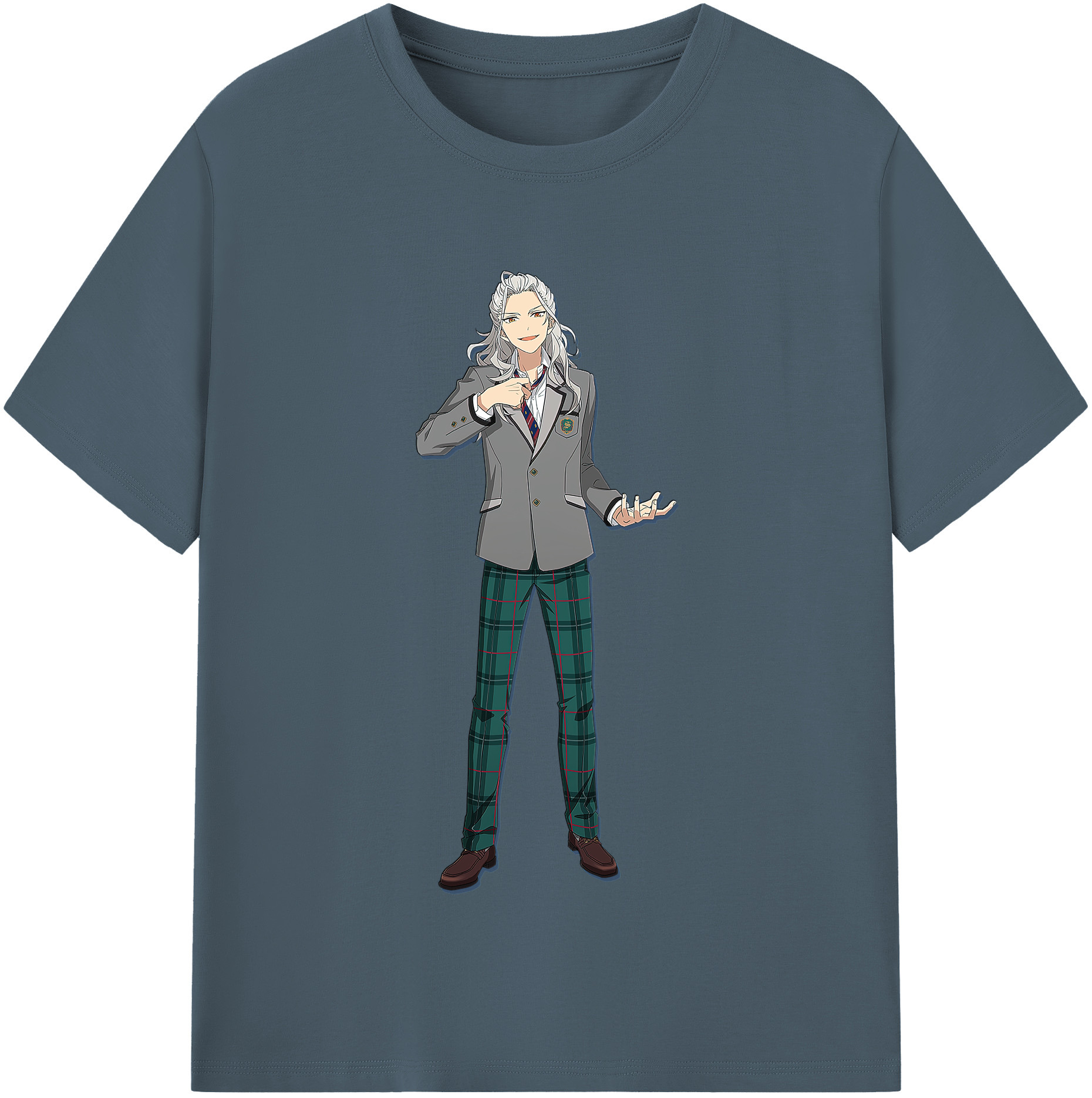 （画像用） あんさんぶるスターズ! Ensemble Stars 綿100％半袖Tシャツ（フロントプリント）